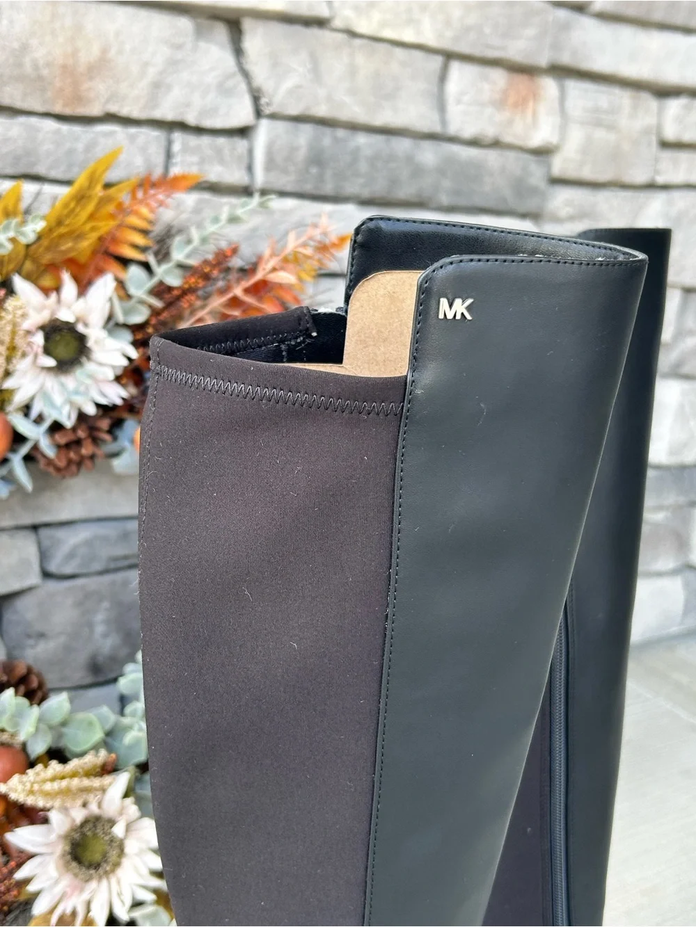 Michael Kors Black Over-the-Knee Stretch Panel Boots. Brand New! GREAT FOR FALL!
